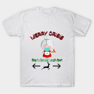 Merry Crisis rs Clause T-Shirt